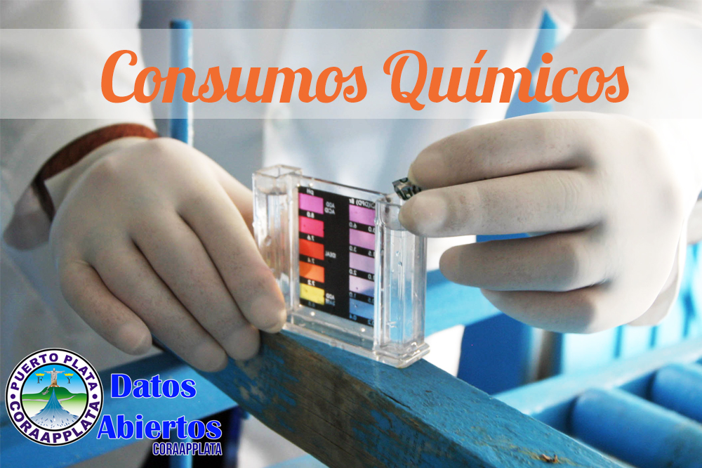 Consumo de Químicos (Sulfato, Cloro Gas y Cloro Residual) aplicados en los Acueductos de la Provincia de Puerto Plata